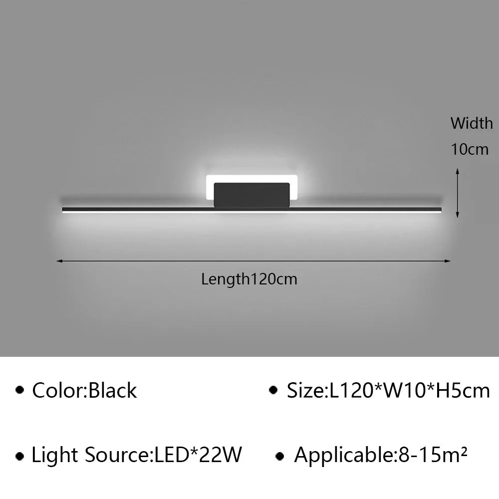 Applique Murale LED Moderne pour Salon et Chambre - Luminaire Design Grid TV Wall Lamp - Décoration Intérieure Chic