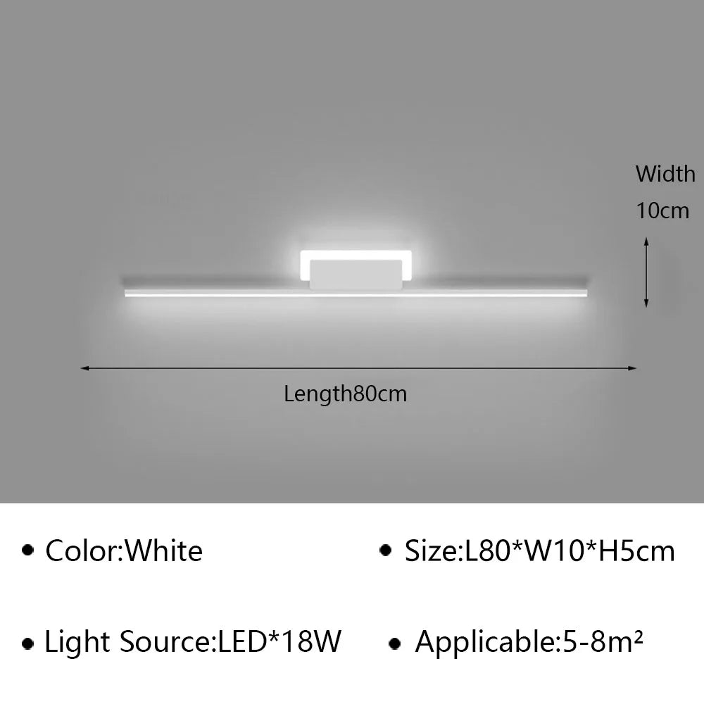 Applique Murale LED Moderne pour Salon et Chambre - Luminaire Design Grid TV Wall Lamp - Décoration Intérieure Chic
