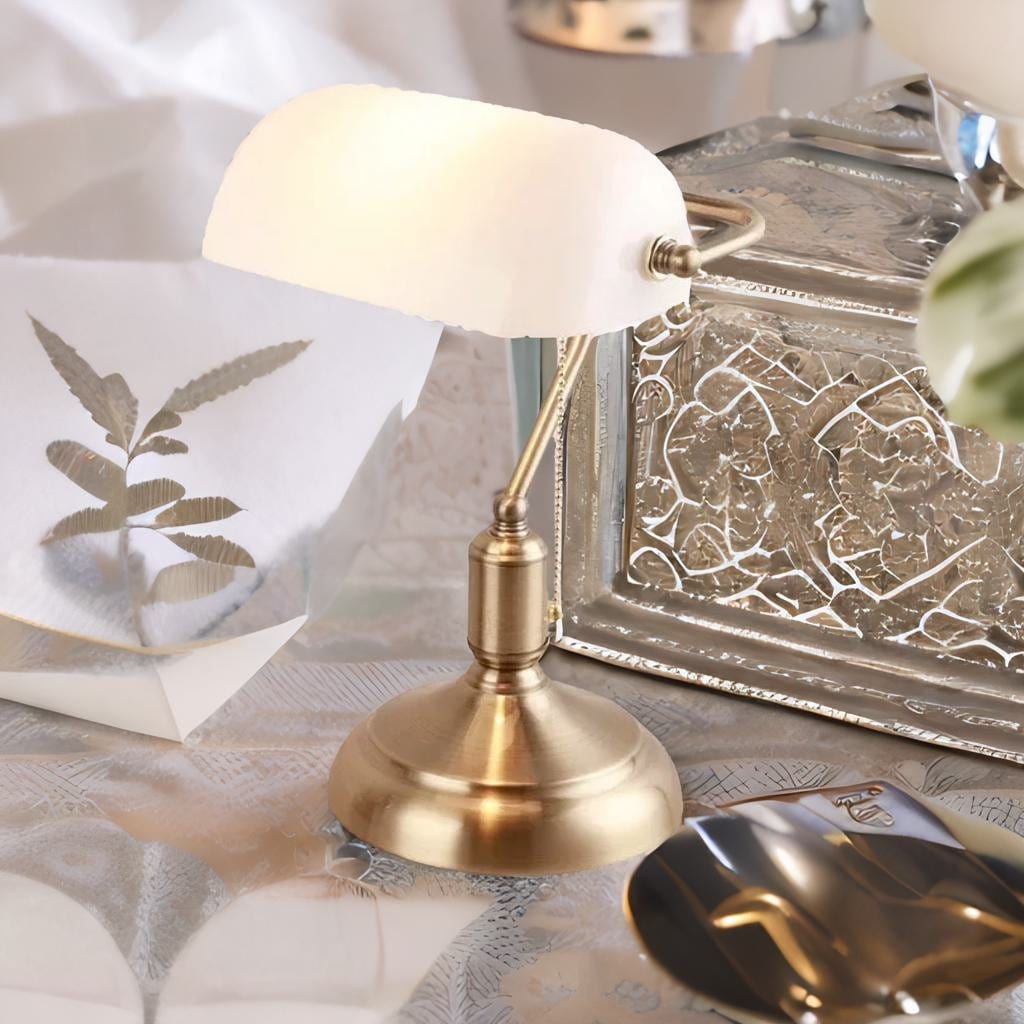 Lampe de Banquier Luxe | Marco Lucetti