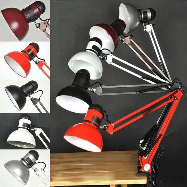 Lampe de bureau articulée de qualité - Disponible en noir, blanc ou rouge | Marco Lucetti
