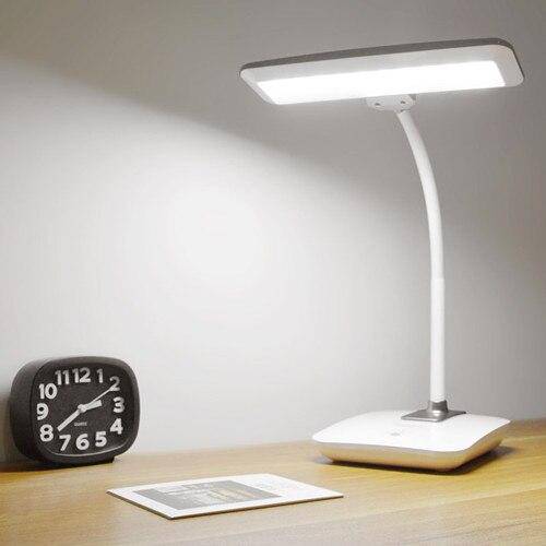 Lampe de bureau blanche à LED avec 3 niveaux de luminosité - Touch | Marco Lucetti