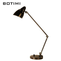 Lampe de bureau chromée à LED Botimi | Marco Lucetti