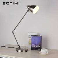 Lampe de bureau chromée à LED Botimi | Marco Lucetti