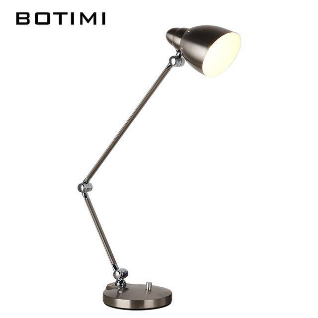 Lampe de bureau chromée à LED Botimi | Marco Lucetti Argent
