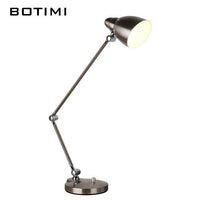 Lampe de bureau chromée à LED Botimi | Marco Lucetti Argent