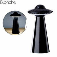 Lampe de bureau design LED conique multicolore | Marco Lucetti Noir / Froide