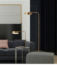 Lampe de bureau doré arrondi Study Gold Coast | Marco Lucetti