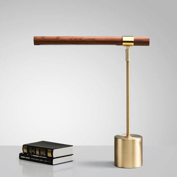 Lampe de bureau dorée à LED avec protection renforcée | Marco Lucetti