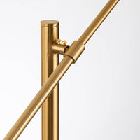 Lampe de bureau dorée ajustable Design Model | Marco Lucetti