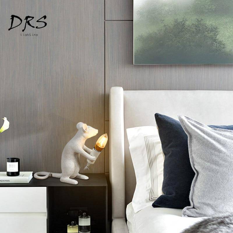 Lampe de bureau en forme de souris illuminée | Marco Lucetti