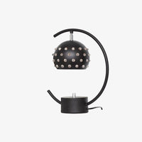 Lampe de bureau en métal avec abat-jour style disco "Nest". | Marco Lucetti Noir / Dimmable