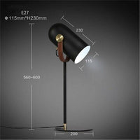 Lampe de bureau en métal design ajustable - Style européen | Marco Lucetti