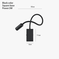 Lampe de bureau GYS FlexiLight avec interrupteur et liseuse LED | Marco Lucetti