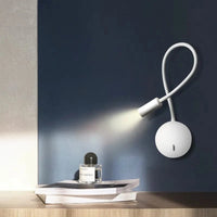 Lampe de bureau GYS FlexiLight avec interrupteur et liseuse LED | Marco Lucetti