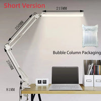 Lampe de bureau LED 10W avec pince | Marco Lucetti Court-Blanc Pas de BOÎTE