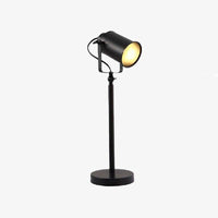 Lampe de bureau LED à spot ajustable - Noir | Marco Lucetti