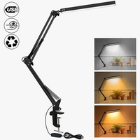 Lampe de bureau LED 10W avec pince