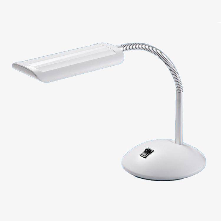 Lampe de bureau LED blanche avec port USB | Marco Lucetti