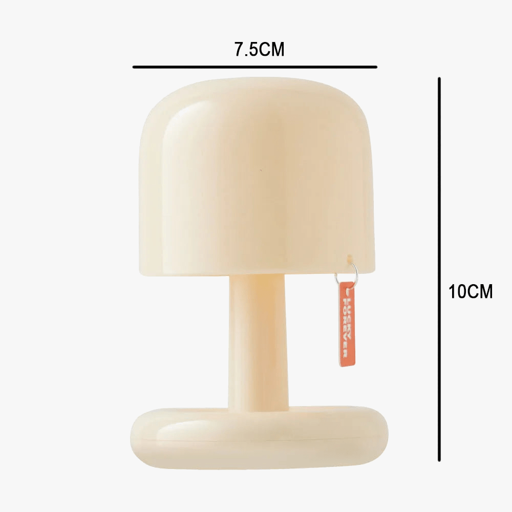 Lampe de bureau LED Champignon Solaire - Déco Maison | Marco Lucetti Blanc