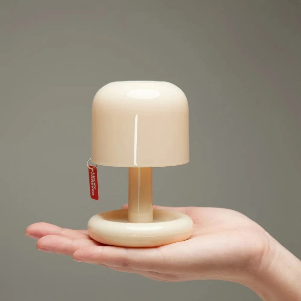 Lampe de bureau LED Champignon Solaire - Déco Maison | Marco Lucetti Blanc