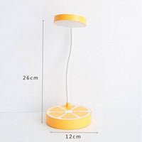 Lampe de bureau LED Citron USB | Marco Lucetti Jaune