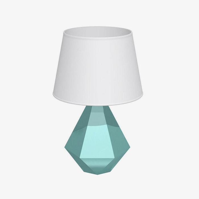 Lampe de bureau LED Crystal Blanc | Marco Lucetti
