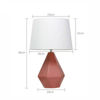 Lampe de bureau LED Crystal Blanc | Marco Lucetti Rose