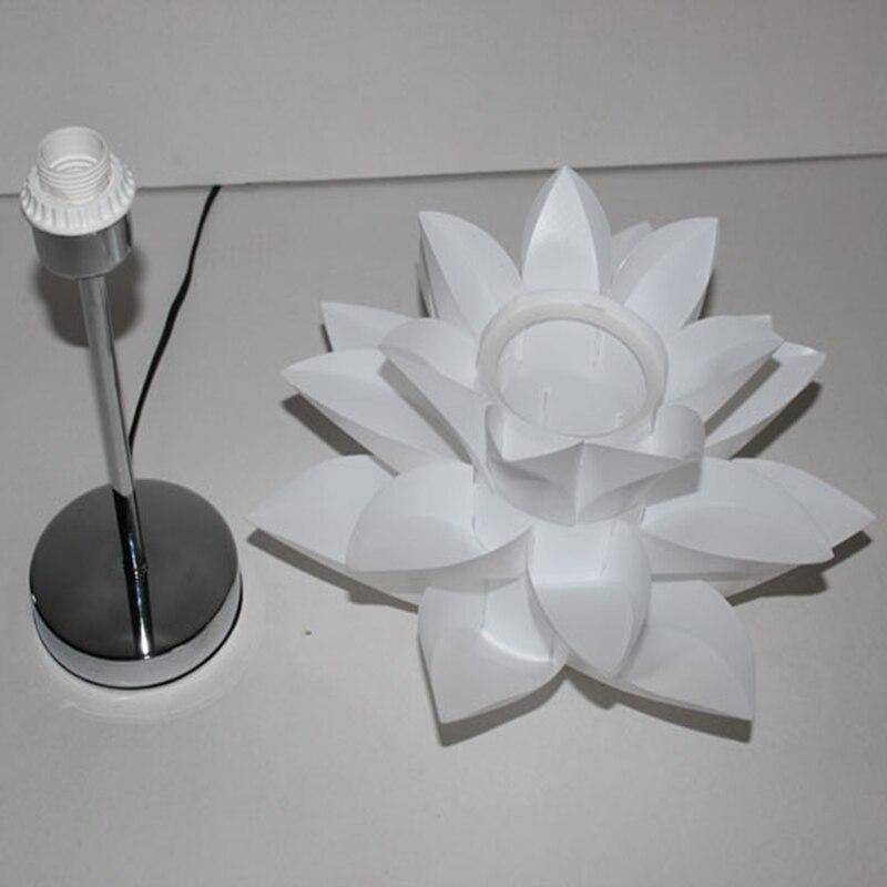 Lampe de bureau LED Fleur de Lotus Blanche | Marco Lucetti