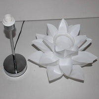 Lampe de bureau LED Fleur de Lotus Blanche | Marco Lucetti