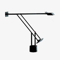 Lampe de bureau LED noire, style industriel. | Marco Lucetti