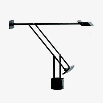 Lampe de bureau LED noire, style industriel. | Marco Lucetti