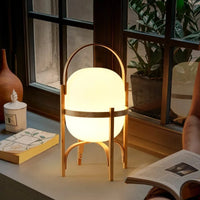 Lampe de bureau LED nordique en bois nordique | Marco Lucetti