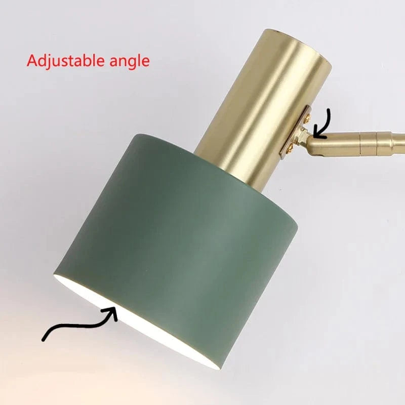 Lampe de bureau LED nordique réglable pour lecture et décoration - Éclairage design | Marco Lucetti