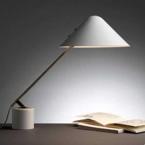 Lampe de bureau Luxe blanc. | Marco Lucetti