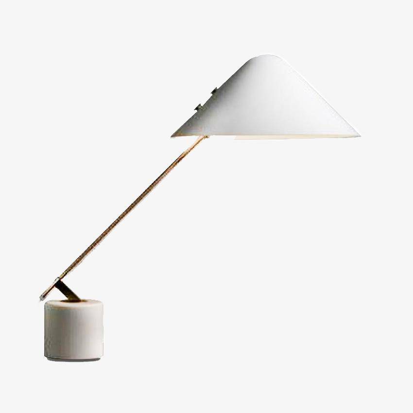 Lampe de bureau Luxe blanc. | Marco Lucetti