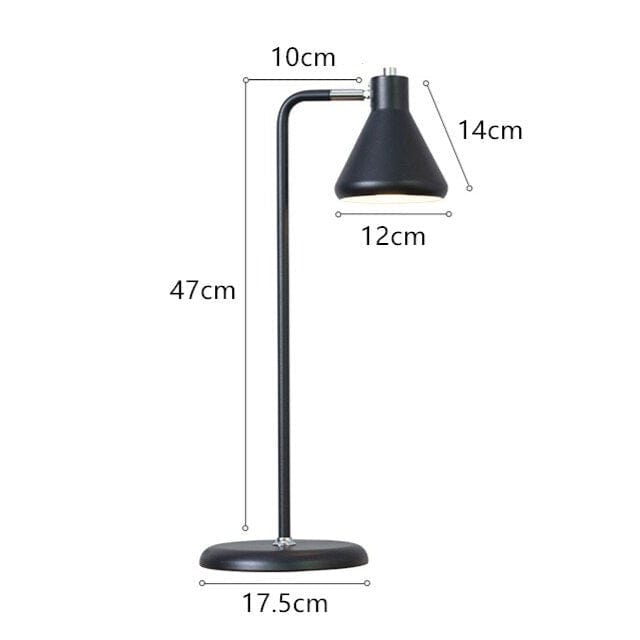 Lampe de bureau métallique Horbe | Marco Lucetti