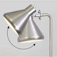 Lampe de bureau métallique Horbe | Marco Lucetti