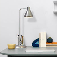 Lampe de bureau métallique Horbe | Marco Lucetti Argenté