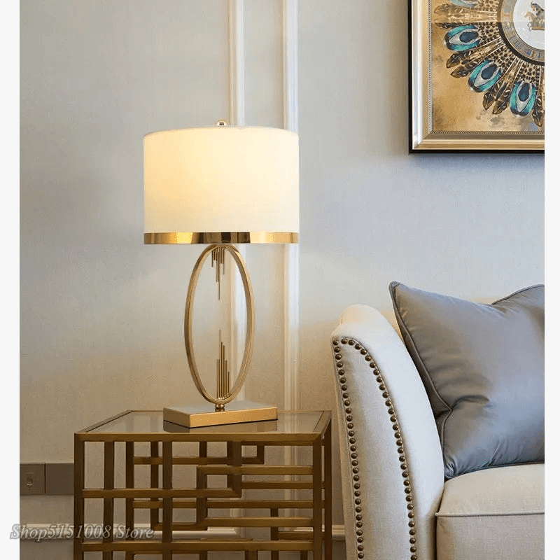 Lampe de bureau moderne en métal : design en forme de tuyau | Marco Lucetti