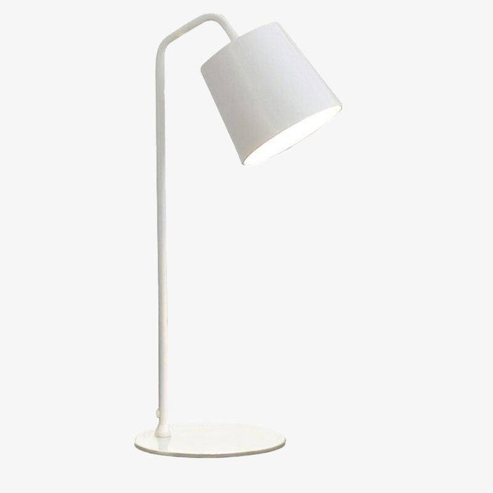 Lampe de Bureau Moderne LED - Abat-Jour Métallique Coloré | Marco Lucetti Blanc