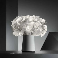 Lampe de bureau moderne Slamp Clizia en plastique PVC - FleurgetView | Marco Lucetti