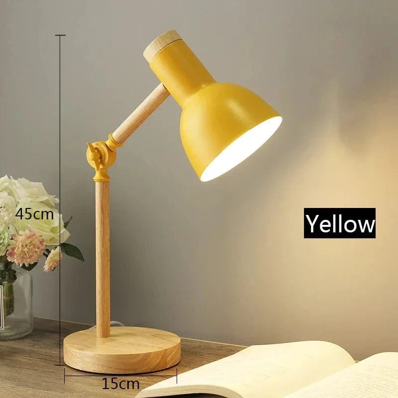 Lampe de bureau nordique intelligente pour lecture et protection oculaire | Marco Lucetti Jaune / Prise UE