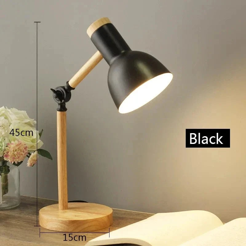 Lampe de bureau nordique intelligente pour lecture et protection oculaire | Marco Lucetti Noir / Prise UE