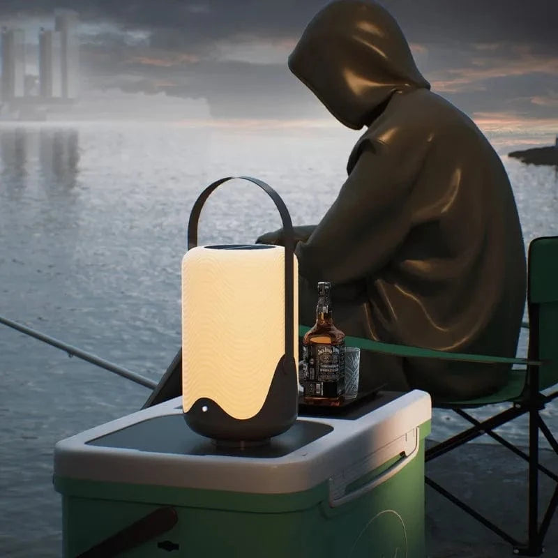 Lampe de Bureau Portable LED Solaire USB avec Télécommande Étanche - Lumibright | Marco Lucetti