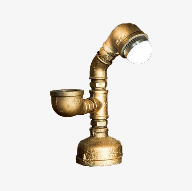 Lampe de bureau retro en forme de tuyaux | Marco Lucetti Pure