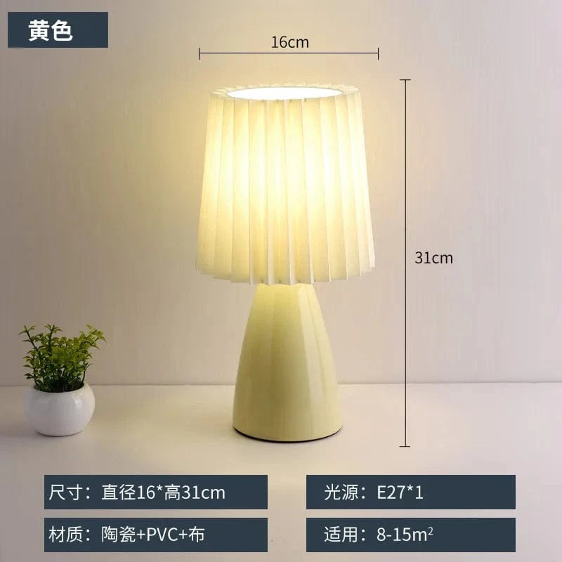 Lampe de bureau rétro rouge chaleureuse | Marco Lucetti Beige