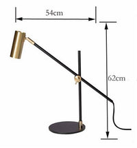 Lampe de bureau Retro Spot Tube Orientable | Marco Lucetti