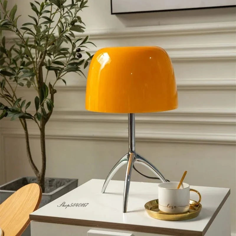 Lampe de bureau trépied postmoderne par un styliste italien renommé | Marco Lucetti