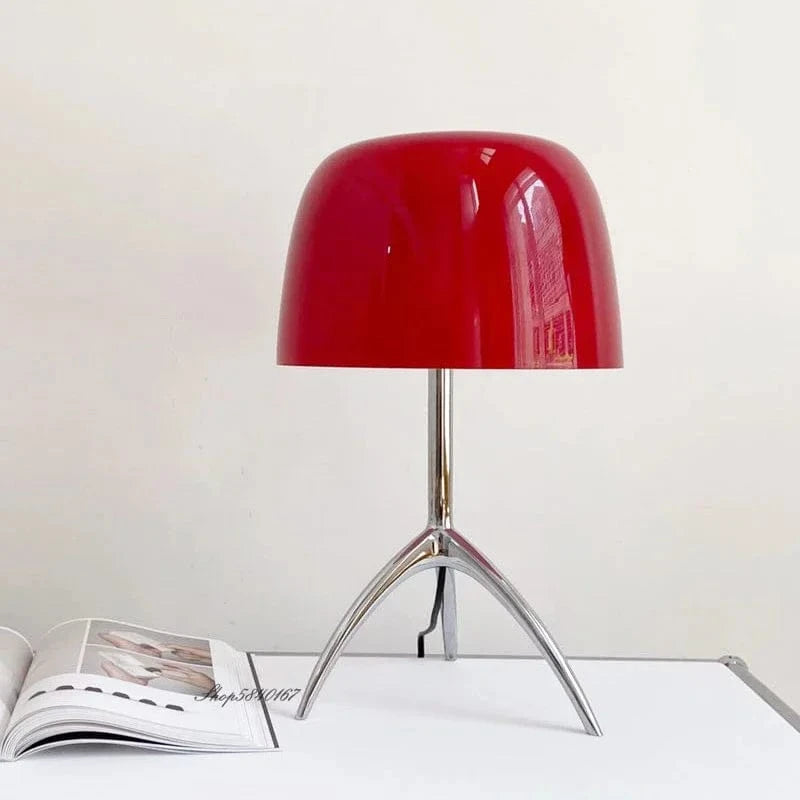 Lampe de bureau trépied postmoderne par un styliste italien renommé | Marco Lucetti