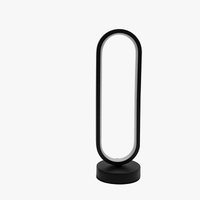 Lampe de bureau USB ajustable et tendance | Marco Lucetti Noir / Lumière tricolore